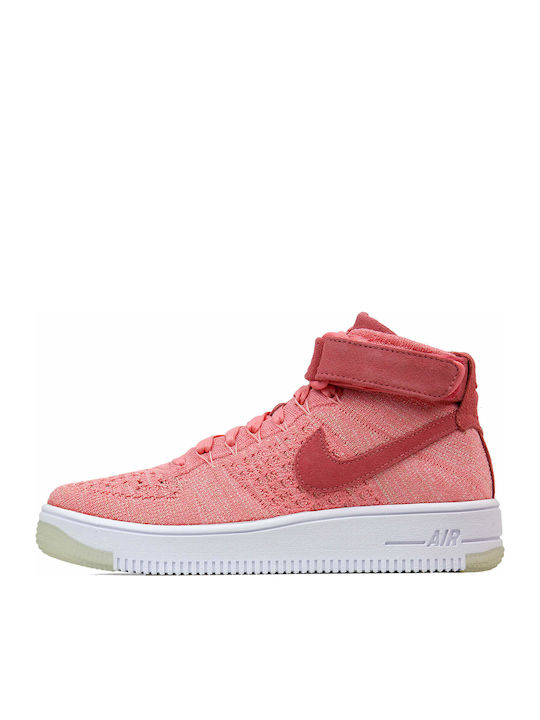 Nike Air Force 1 Flyknit Damen Stiefel Bright M...