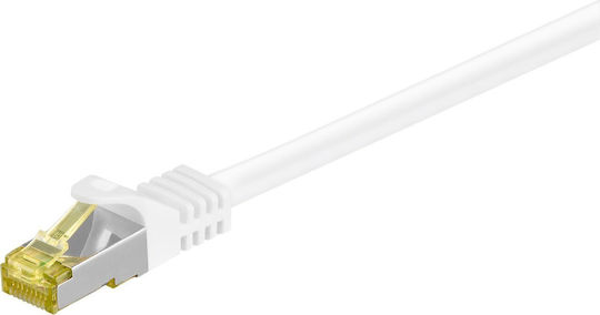 Goobay S/FTP Cat.7 (10Gbps) Ethernet Network Cable 0.5m White