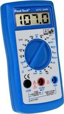 PeakTech 1070 Digitales Multimeter mit AC Messung