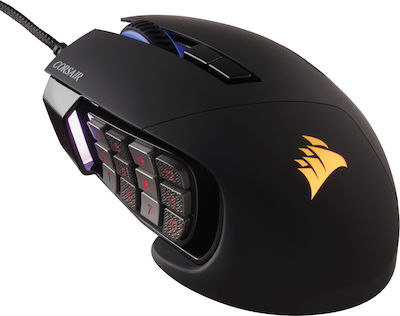 Corsair Scimitar PRO RGB Optical MOBA/MMO Black
