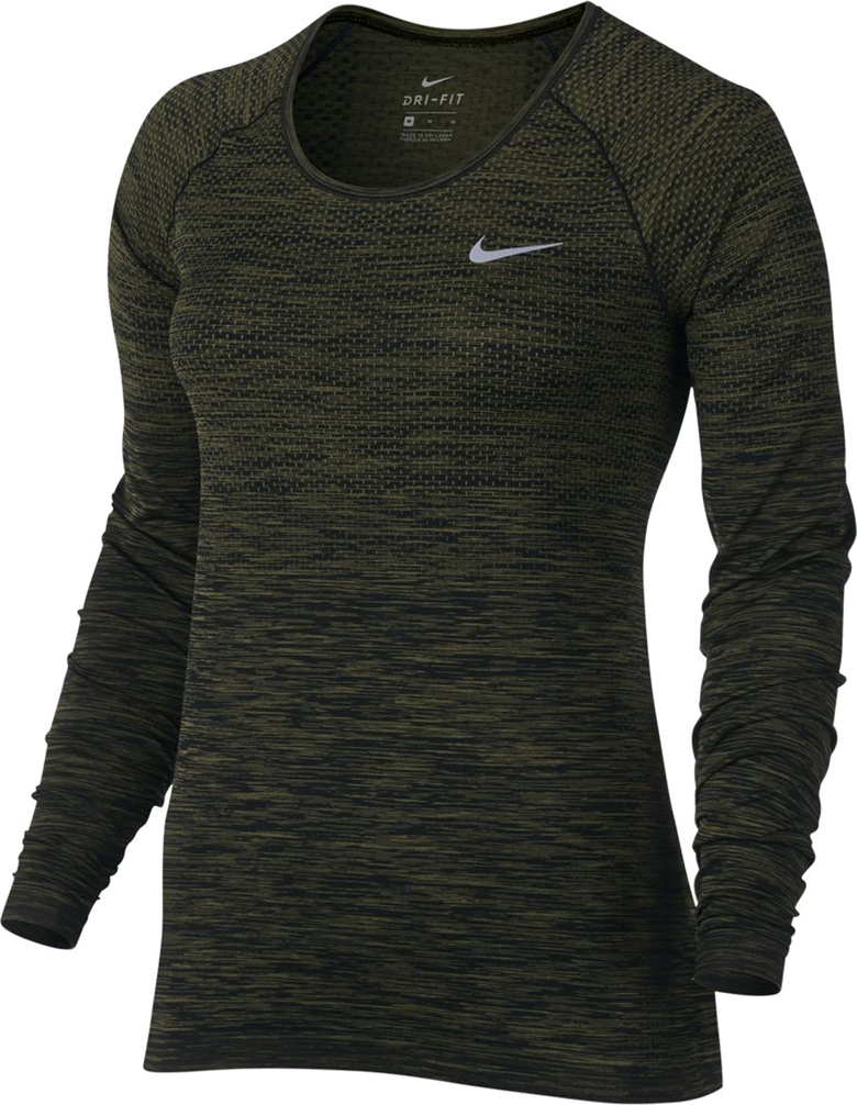 Nike Dry Knit Ls Running Top 831500-011 - Skroutz.gr