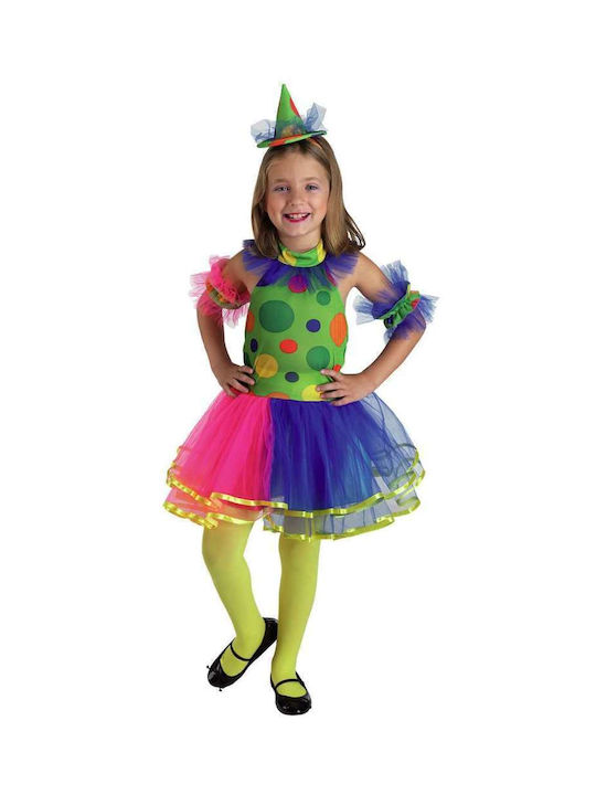 Kids Carnival Costume Clown Dancer