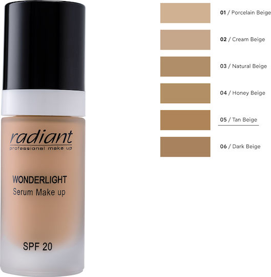 Radiant Wonderlight Serum Flüssig LSF20 05 Tan Beige 30ml