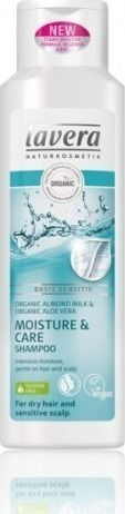 Lavera Basis Sensitiv Almond Milk & Aloe Vera Shampoos for Sensitive Scalp for Dry Hair Hair 250ml