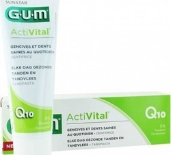 GUM 6050 Activital Q10 Toothpaste for Plaque Removal 75ml