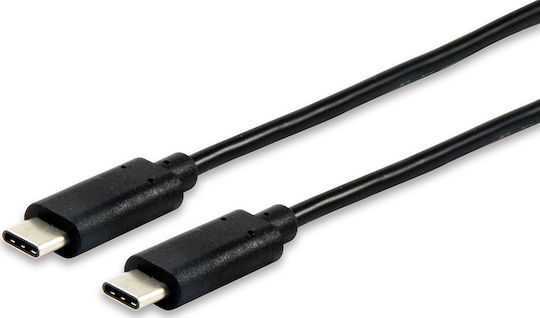 Equip USB 2.0 Cable USB-C male - USB-C Μαύρο 1.0m 12888307