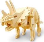 Robotime Wooden Construction Toy Remote-Control Triceratops Kid 6++ years