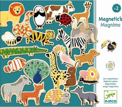 Djeco Magnetic Construction Toy Ζωάκια 36τμχ Kid 2++ years