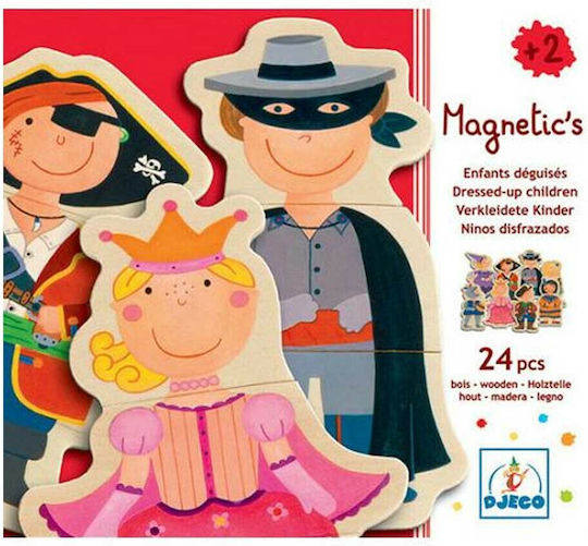 Djeco Magnetisches Bau- und Konstruktionsspielzeug Carnival Für Kinder Ab 2 Jahren