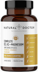 Natural Doctor Complete D3, K2 & Magnesium Βιταμίνη για το Ανοσοποιητικό 60 φυτικές κάψουλες
