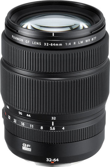 Mittelformat Kameraobjektiv GF 32-64mm f/4 R LM WR Weitwinkel-Zoom für  G Mount Black
