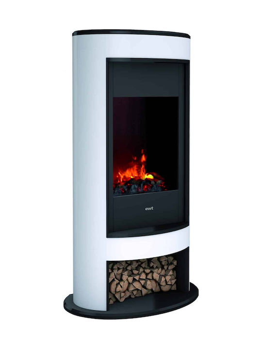 Dimplex Verdi 206275 Boden Elektrischer Kamin 2000W 78x143cm Weiß