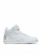 Court Court Borough MID PSV Kids Sports Shoes Basketball with Hoop & Loop Closure White