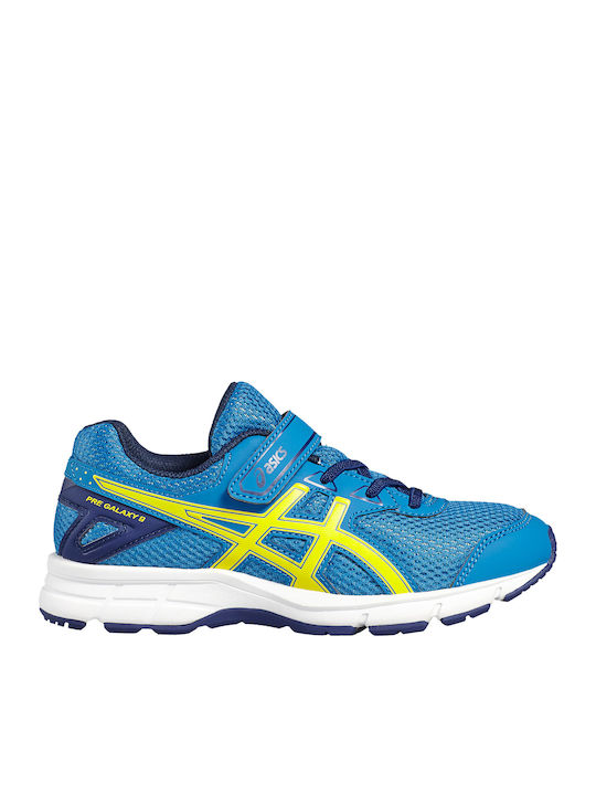 ASICS Galaxy 9 PS Kids Running Shoes Blue