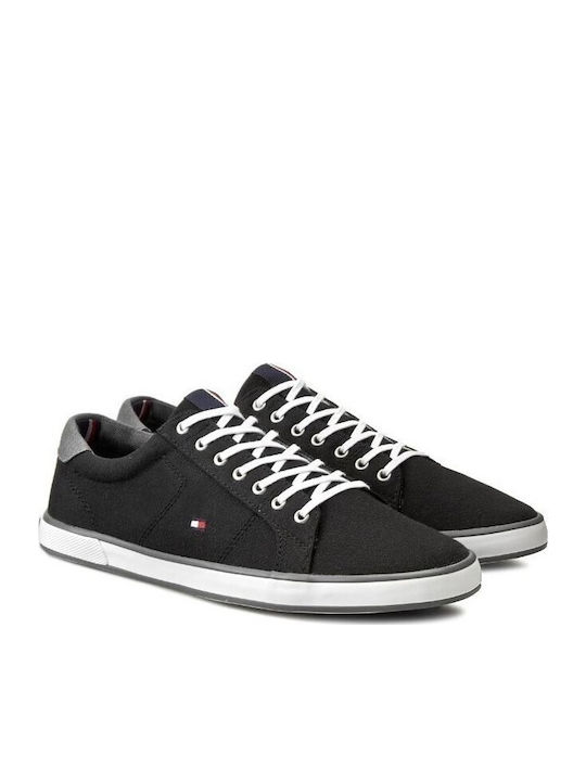 Tommy Hilfiger Harlow Ανδρικά Sneakers Μαύρα