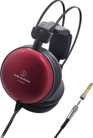 Audio Technica ATH-A1000Z Wired Over Ear Headphones Red