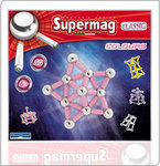 Plastwood Magnetic Construction Toy Μαγνητικό Παιχνίδι Κατασκευής Supermag Colours 60τ