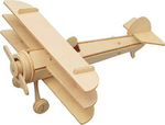 Anelixi Wooden Construction Toy Αεροπλάνο for 8+ years