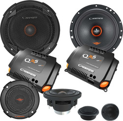 Cadence Car Speaker Set QRS6K3 Separate 6.5" with 100W RMS (3 Way) H-QRS6K3