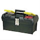 Stanley Σειρά 2000 Hand Toolbox Plastic with Tray Organiser W60xD28.9xH27.9cm 1-92-067