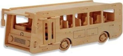 Anelixi Wooden Construction Toy Λεωφορείο Kid 8++ years