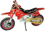 Anelixi Wooden Construction Toy Moto Cross Kid 8++ years