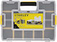 Stanley Sort Master Tool Compartment Organiser 17 Slot Adjustable Black 43.1x33.3x8.8cm