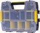 Stanley SortMaster Tool Compartment Organiser 10 Slot Adjustable Black 29.5x21.5x6.5cm