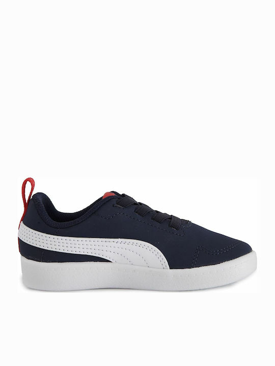 PUMA Courtflex Παιδικά Sneakers Μαύρα