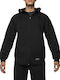 Black Hooded Cardigan