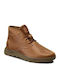 CAT Reyes Leather Tabac Brown Men's Boots