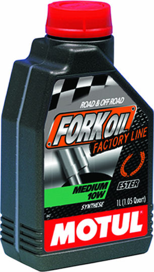 Motul Fork Factory Line Medium 10W Συνθετικό Λάδι Αναρτήσεων Μοτοσυκλέτας 1lt