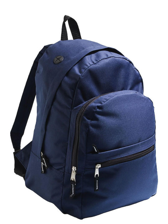 Sol's Express Blue School Bag Backpack Junior High-High School in Blue color