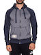 Lonsdale Slough Sweatshirt with Hood Gray