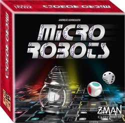 Z-Man Games Brettspiel Micro Robots für 2+ Spieler 8+ Jahre A689