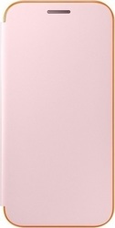 Samsung Neon Flip Cover Ροζ (Galaxy A3 2017)