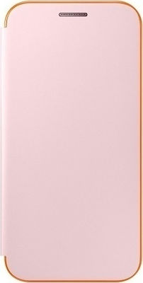 Samsung Neon Flip Cover Buchen Sie Synthetisches Leder Rosa (Galaxy A3 2017) EF-FA320PPEGWW