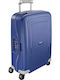 Samsonite S'cure Βαλίτσα Ταξιδίου Καμπίνας Σκληρή Μπλε με 4 Ρόδες Ύψους 55εκ.