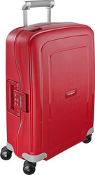 Samsonite S'Cure Spinner 55cm Crimson Red Βαλίτσα Καμπίνας με ύψος 55cm σε Κόκκινο χρώμα