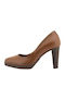 Ragazza Leather Tabac Brown Heels