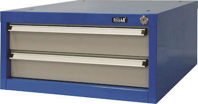 Bulle Metallic Tool Carrier with 2 Drawers W58xD56.5xH28cm DR 20-2