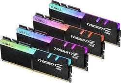 G.Skill Trident Z RGB 32GB DDR4 RAM mit 4 Modulen (4x8GB) und Geschwindigkeit 3200 für Schreibtisch