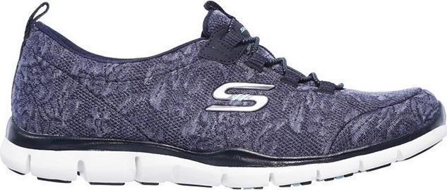 Skechers Lace Mesh Bungee Slip On 22764-NVY - Skroutz.gr