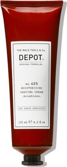 Depot Moisturizing Shaving Cream Brushless Κρέμα Ξυρίσματος 125ml