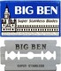 Lord Shave Big Ben Super Stainless Replacement Blades 5pcs
