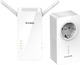 D-Link DHP-W611AV Powerline für kabellose Verbindung Wi‑Fi 5 mit Durchgangssteckdose Steckdose und Anschluss Gigabit Ethernet