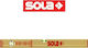 Sola AZ 180 Spirit Level Aluminum 180cm with 2 Eyes