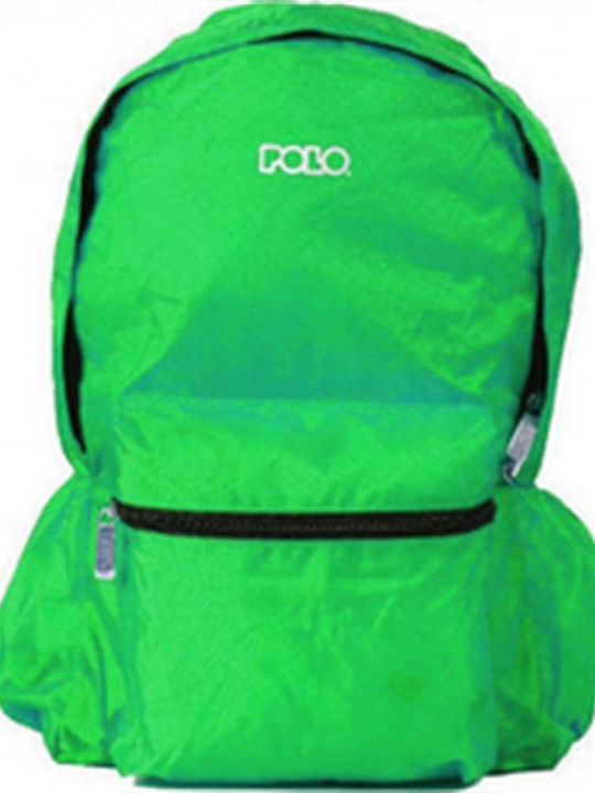 Polo Just In Case School Bag Backpack Junior High-High School in Green color 20lt 2018