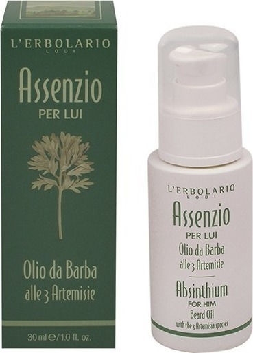 L' Erbolario Beard Grooming Oil with 3 Artemisia 30ml