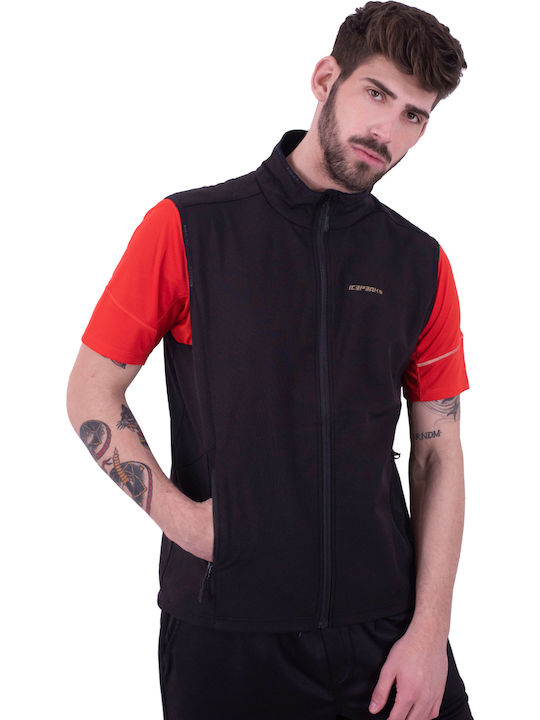 Shakill Αμάνικο Μπουφάν Softshell Αδιάβροχο και Αντιανεμικό Μαύρο